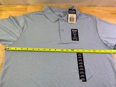 New Boy’s Chaps Approved Schoolwear Polo Shirt Sz 18/20 in Lt. Blue*