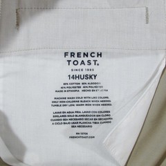 French Toast Boys Pleated Front Adjustable Waist Short (Khaki, 14H, 30.5″ Waist)