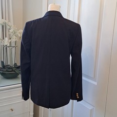 Loro Piana x Brooks Brothers Boys Classic Navy Wool Formal Blazer/Sport Coat S16
