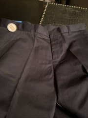 French Toast Boys Navy Blue Uniform Pant Size 20 HUSKY Relaxed Fit NWT MSRP $32