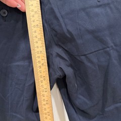 Chaps Boys Navy Blue Stretch Skinny Bootcut School Uniform Pants Size 12 Regular