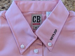 Classberry Kids Uniform long sleeve button up shirt Pink size 22