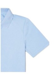 Wonder Nation Boy’s School Uniform Short Sleeve Interlock Polo Shirt SZ S 2-pack