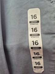 NWT The Children’s Place Boys Stretch Chino Pants: Size 16 Skinny, Gray