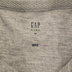 Gap Kids Polo Shirt Lot of 2 Boys M Gray Uniform Short Sleeve School Basics