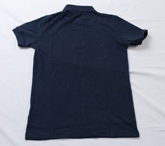 Galaxy By Harvic Boy’s S/S School Uniform Polo Shirt EJ2 Navy Blue Size 7 NWT