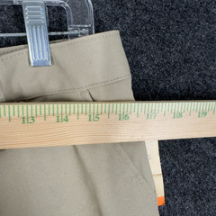 New French Toast Dress Pants Boys 20 Beige Mid Rise Stretch Straight Cotton