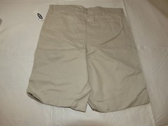 Old Navy Boys Youth 10 Husky School Shorts adjustable waist Light Khaki NWT