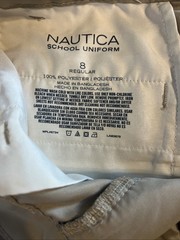 Lot Of 4 Nautica & Place Boys School Uniform Khaki Shorts Size 8 Preppy