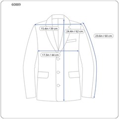 Antony Morato Boys Blazer 14 Years Blue Cotton Stretch Shawl Collar UVP129