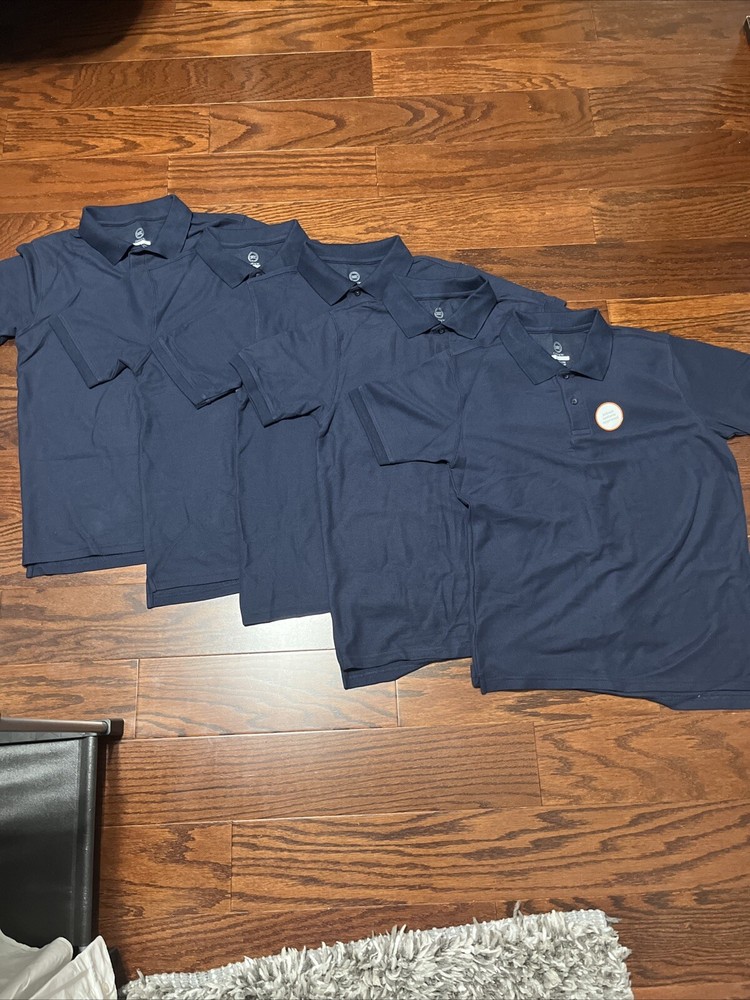 5 Boys Wonder Nation School Uniform Short Sleeve Performance Polo XXL 18