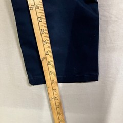 Nautica School Uniform Pants Boys Size 12 Husky Navy Adjustable Waist Stretch