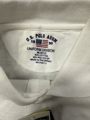 U.S. POLO ASSN Uniform Division White Shirt Boys M(10-12) NWT See Photos