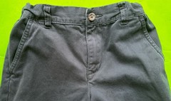📚✏️’The Children’s Place’ Navy Flat Front Uniform Chino Shorts Boys SZ 10✏️📚