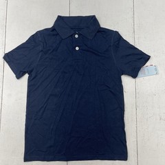 Cat And Jack Navy Blue Cotton Blend Polo School Uniform Boys Size L 10-12 NEW