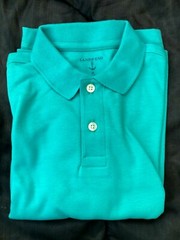 Lot 👕 NWT Lands’ End LONG SLEEVE Polo Interlock Boys Shirt New Size M 5 6