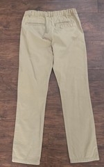 L@@K- Boys Children’s Place Khaki School Uniform Pants Sz 16 Adjustable Waist