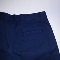 Faded Glory Uniform Shorts Navy Blue Scotchgaurd