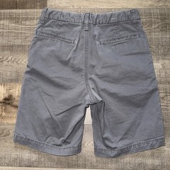 Gap Kids Size 16 Slim Boys Shorts Gray Dress Uniform Chino Flat Front🔥👀