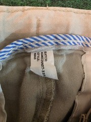 – L@@K – Boys Izod Light Beige Pleated School Uniform Pants Sz 14 Nice! –