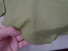 Vintage Boy Scouts of America Shirt Youth 12.5 Olive Green Official Sanforized
