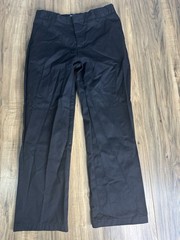 Lot Of 3 Boys French Toast Size 14 Husky Uniform Pants Straight Fit Black