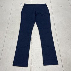 Old Navy Pants Boys 12 Slim Blue Skinny Stretch Adjustable Waist Chino Uniform