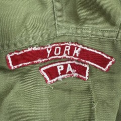 Vintage Boy Scouts of America Shirt Youth Green Sanforized Uniform BSA 50s 60s