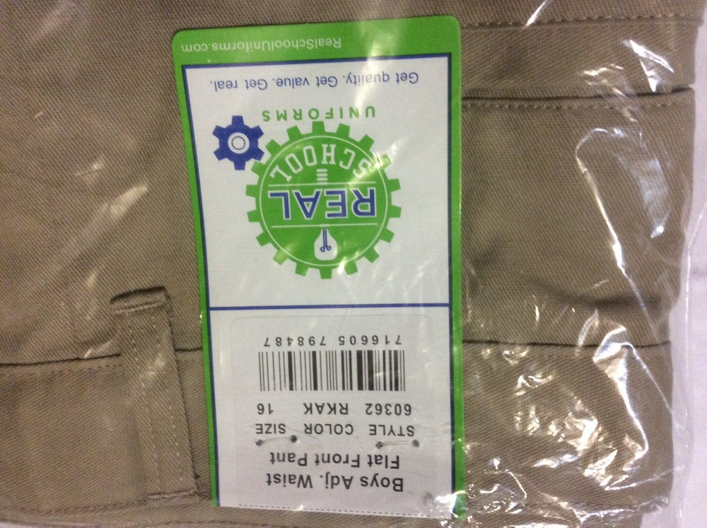 Boys School Uniform Pants Size 16