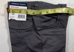 Children’s Pants Gray – Boys or Girls – Size 4T – Great for School or Play! NWT