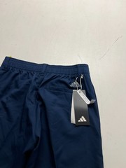 NWT Adidas School Uniform Shorts Navy Blue Bermuda Fair Trade Kids Boys Sz Small