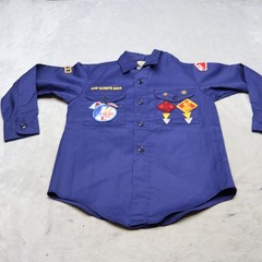 Boy Scouts of America Shirt Youth Medium Japan Recruiter Patches RARE VTG