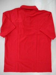 Boys Jonathan Reed Red Saint Andrews School S.S. Uniform Polo Shirt Size X Large