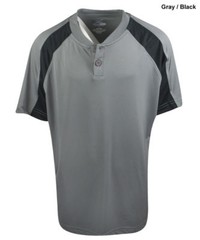 New Mizuno G3 Baseball Youth SMALL Boys Gray & Black Jersey