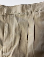 French Toast Boy’s Shorts School Uniform, Camping Size 20 Beige Long Inseam NEW