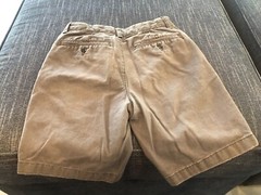 Gap Kids Boys Size 8H Husky Gray Chino Shorts