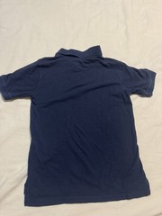 Wonder Nation Polo Shirt Boys Medium (8)Navy School Uniform Shirts Lot Of 2