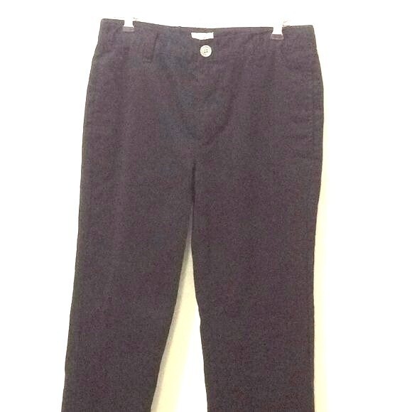 Cat & Jack Boys School Uniform Pants 100% Cotton Color- Black Size-16