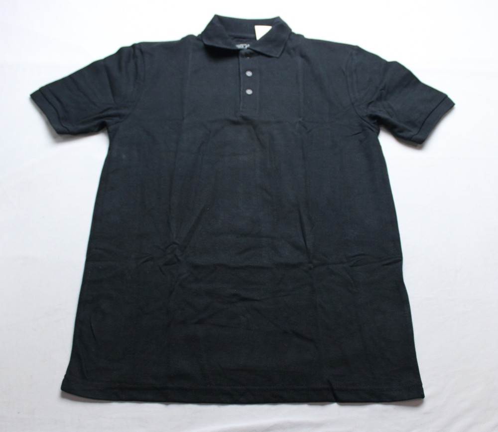 Galaxy by Harvic Boys Authentic School Uniform Polo Shirt AW5 Black Size 20 NWT