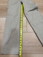 French Toast Boys Khaki School Uniform Pants Size 14 Relaxed Fit Adjustable Wais
