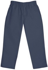 Elder, Unisex Full Elastic Pants, Size 2, Navy, New
