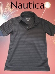 *1365 Nautica school uniform polo top Boys XL 7