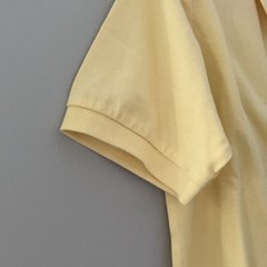 WONDER NATION L (10-12) Boy’s Yellow School Uniform Short Sleeve Polo Top collar