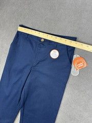 Wonder Nation Boys School Uniform Flat Front Pants Size 14 Navy