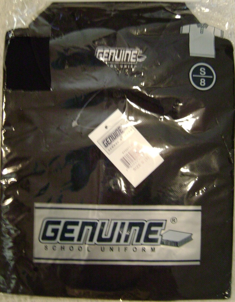New Boys Navy Blue Polo Shirt SZ 8 S Genuine School Uniform bsc005