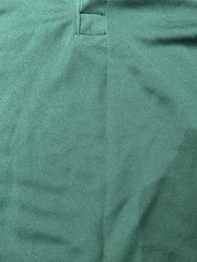 Nautica Young Men / Boys M 36/37 School Uni 2-Button Polo Shirt Hunter Green