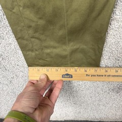 Vintage Boy Scouts Of America Shirt Pants Hat Set Boys 14 Green Uniform Twill