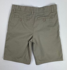 American School Uniform Boys Size 12 Khaki Tan Shorts