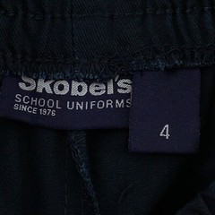 Lot of 2 Skobels Unisex Size 4 Navy Blue School Uniform Pull On Pants NWT
