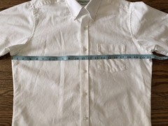 EUC Flynn O’Hara Boys White Button-Front Uniform Shirt Youth XL 18 20